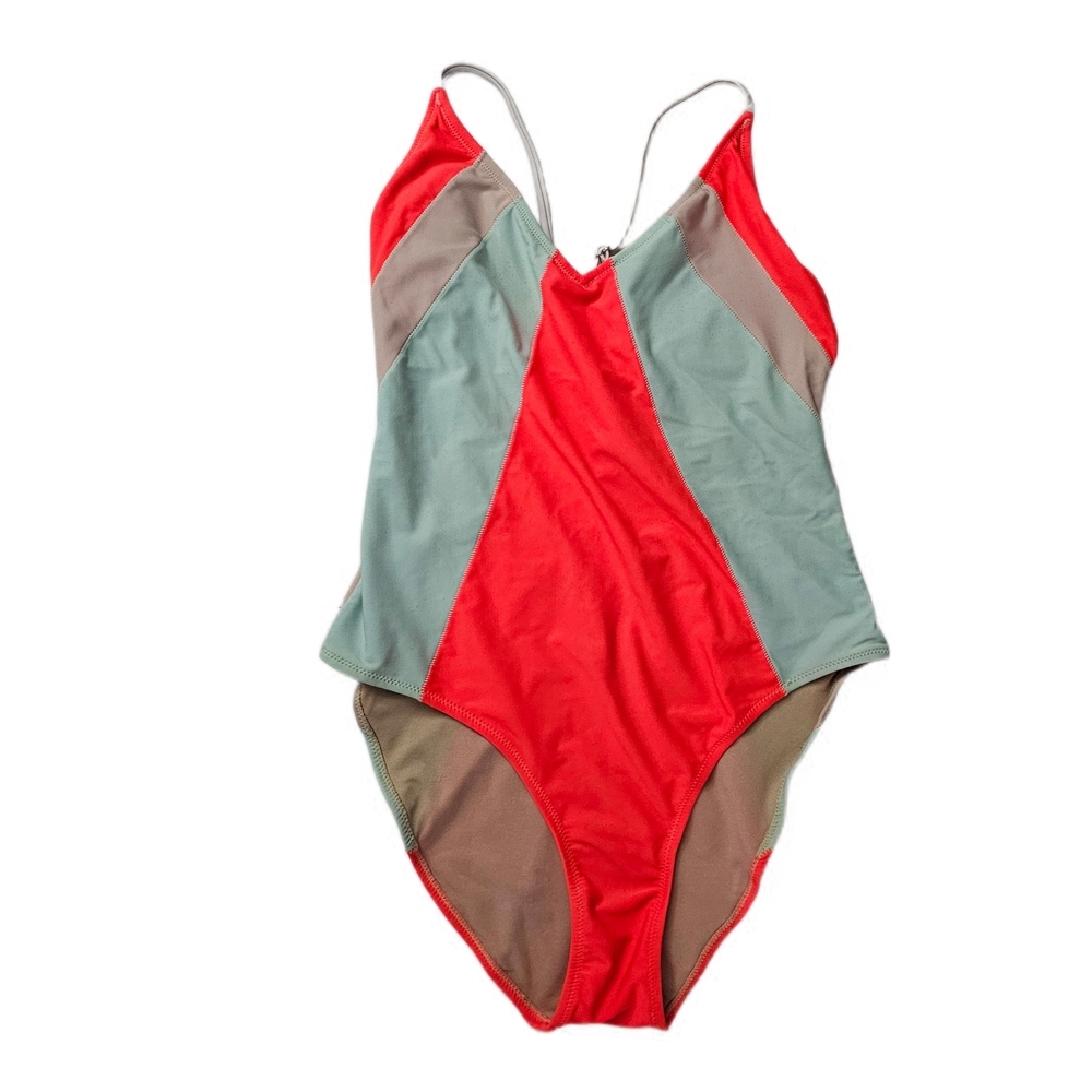 Malibu Dream Girls Colorblock One-Piece Swimsuit